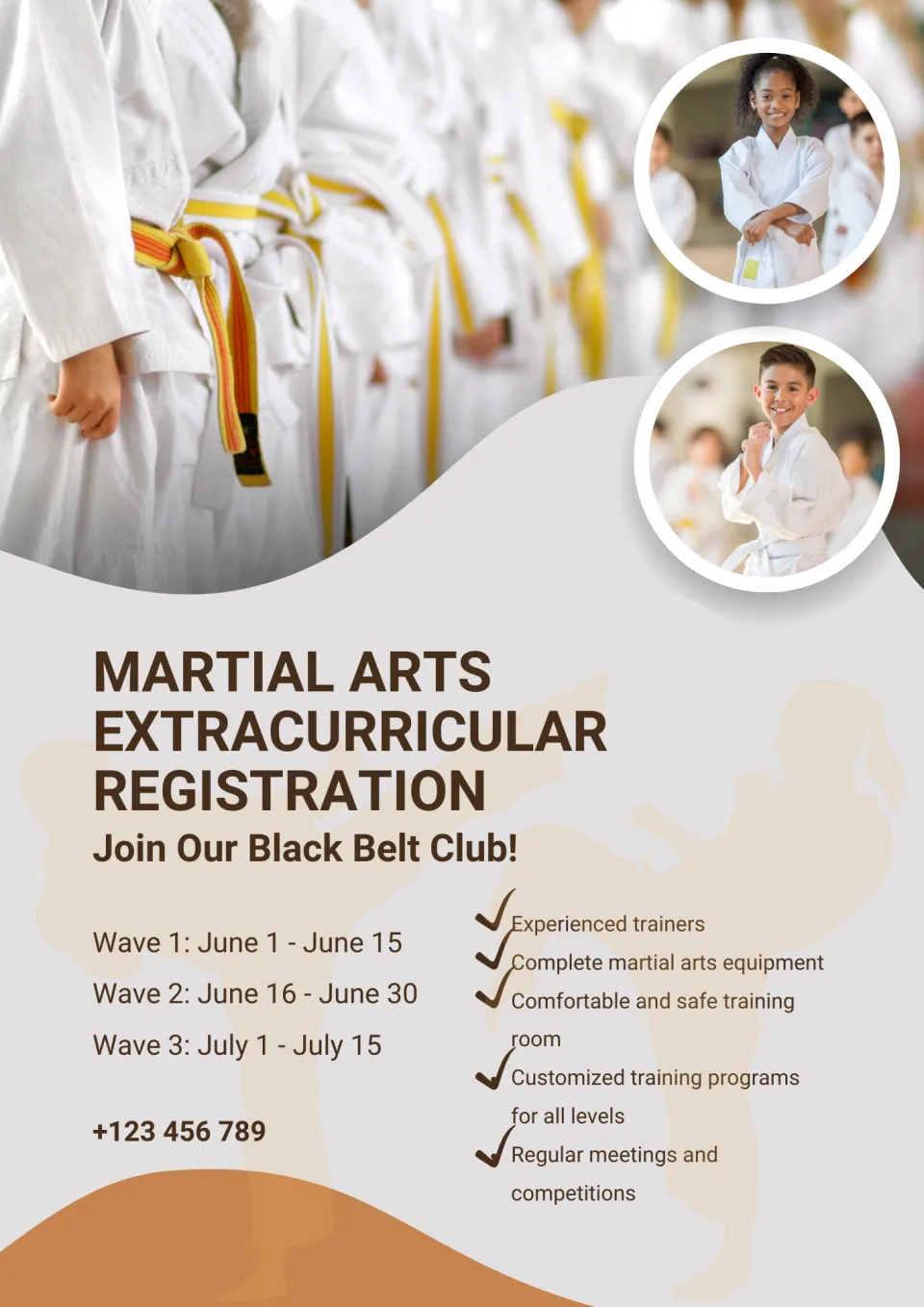 Black Belt Club - Flyer