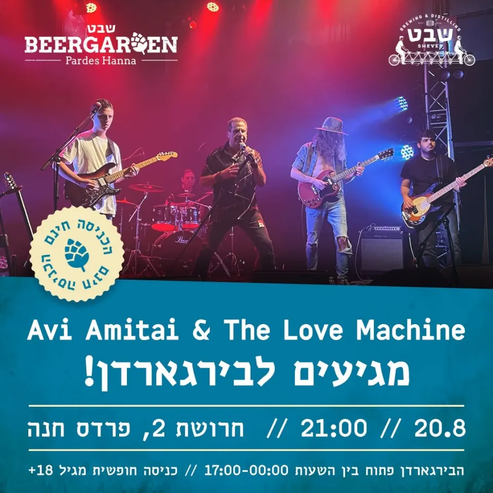 אבי אמתי & The Love Machine: - פלייר