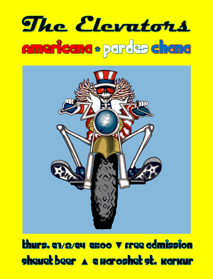 The Elevators ▲ Americana Pardes Chana - Flyer