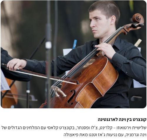 שלישיית וירטואוזו: בקונצרט שקיעה - פלייר