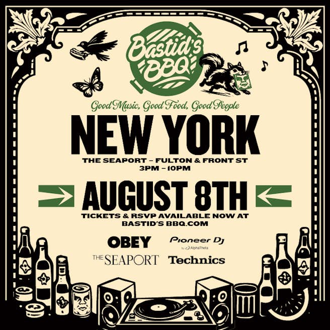 Bastid's BBQ - Flyer