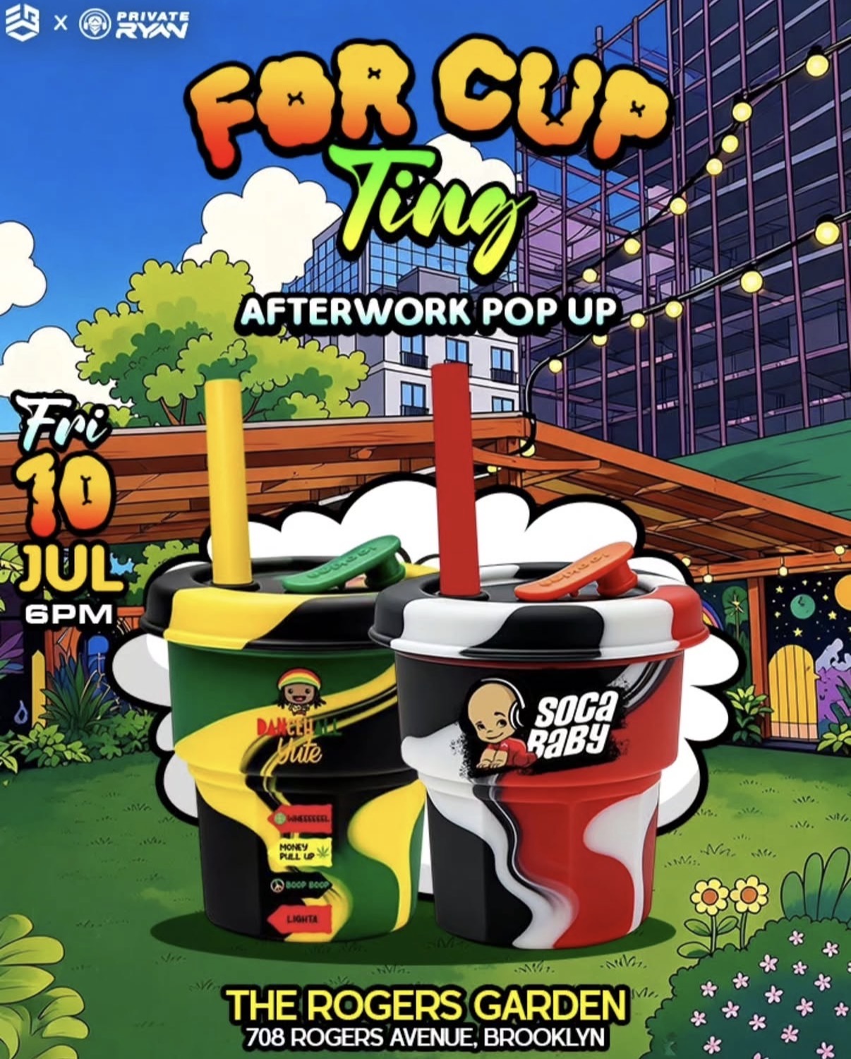 FOR CUP Ting AFTERWORK POP UP - Flyer