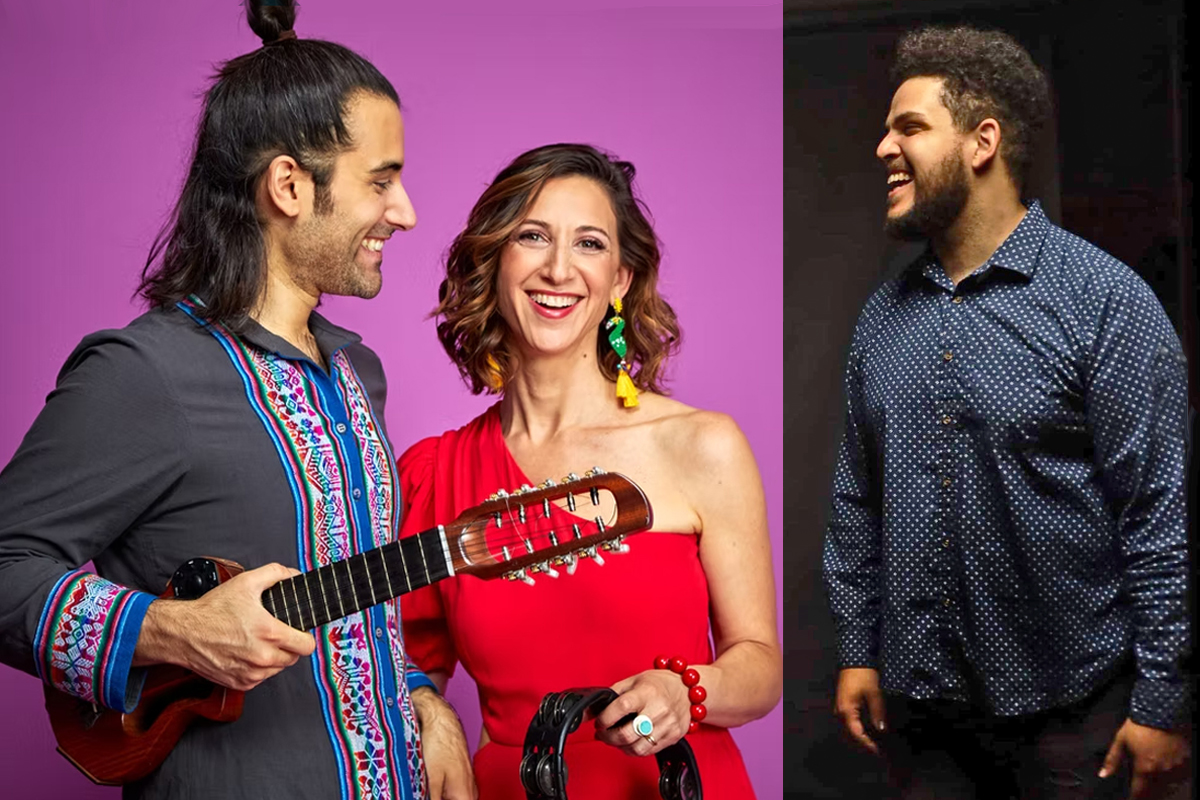 Troubadour Acoustic Concert Series presents Eleanor & Dario and Jon Hayes - Flyer