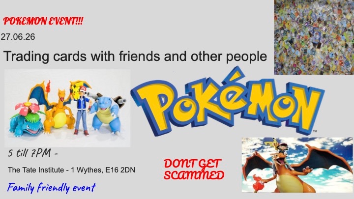 Pokémon Meet-Up: Trading & Battles - Flyer