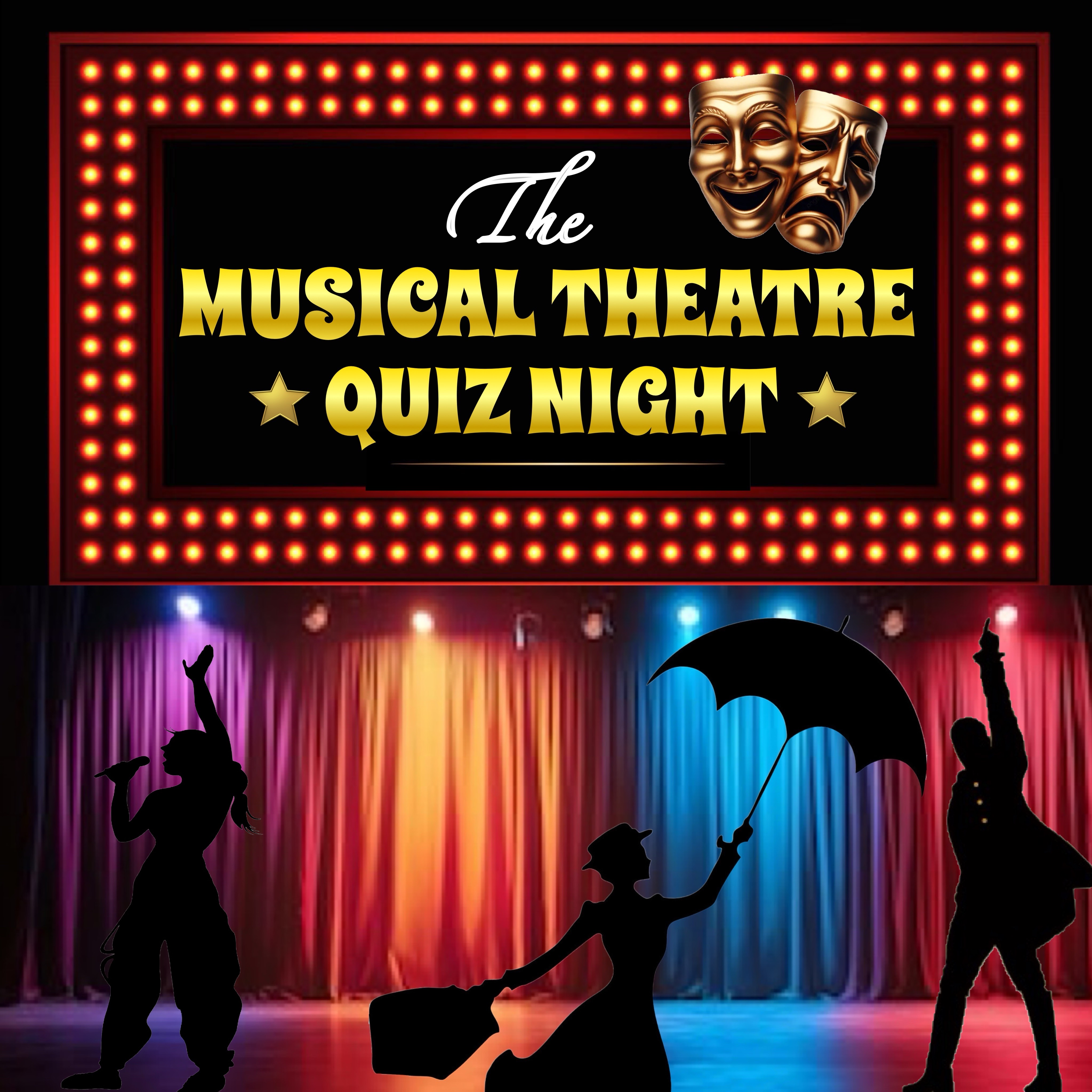 MUSICAL THEATRE Quiz Night - Flyer