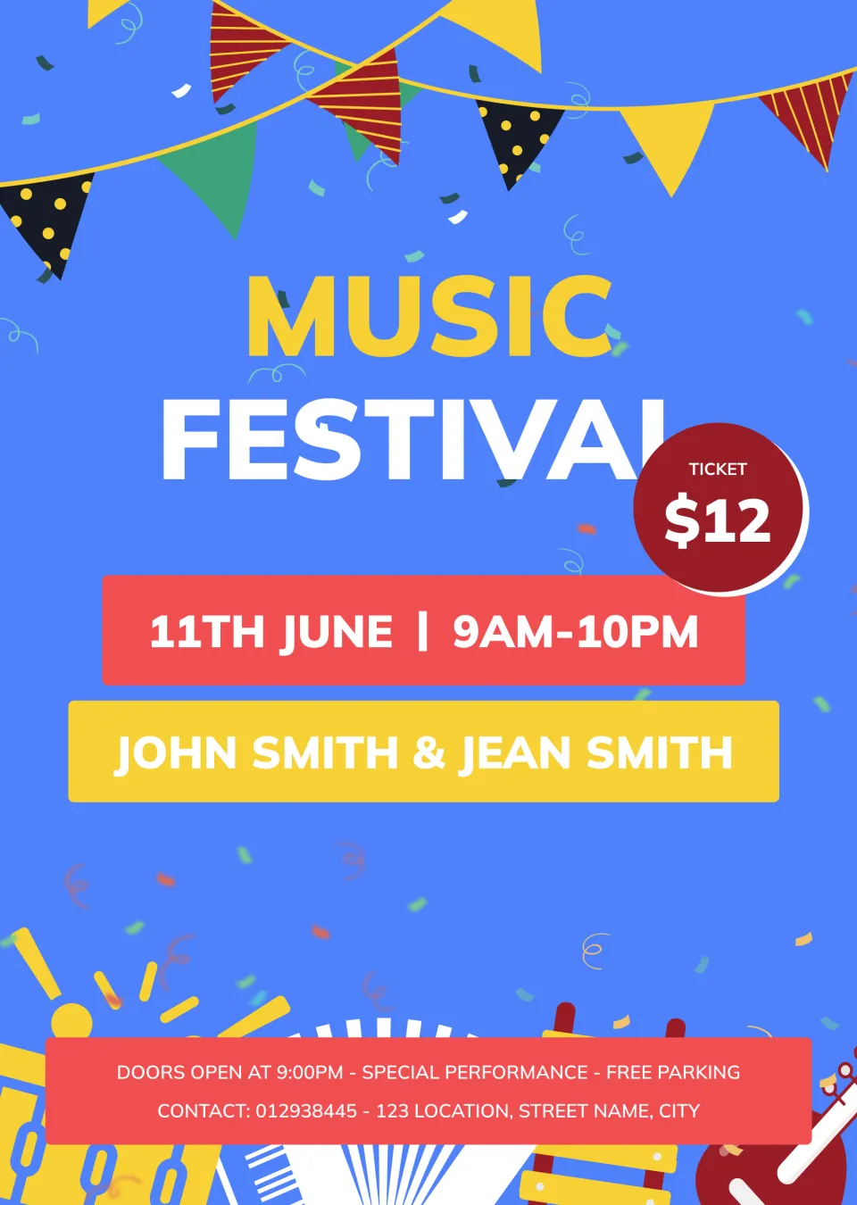 Battle of the Bands! - Flyer