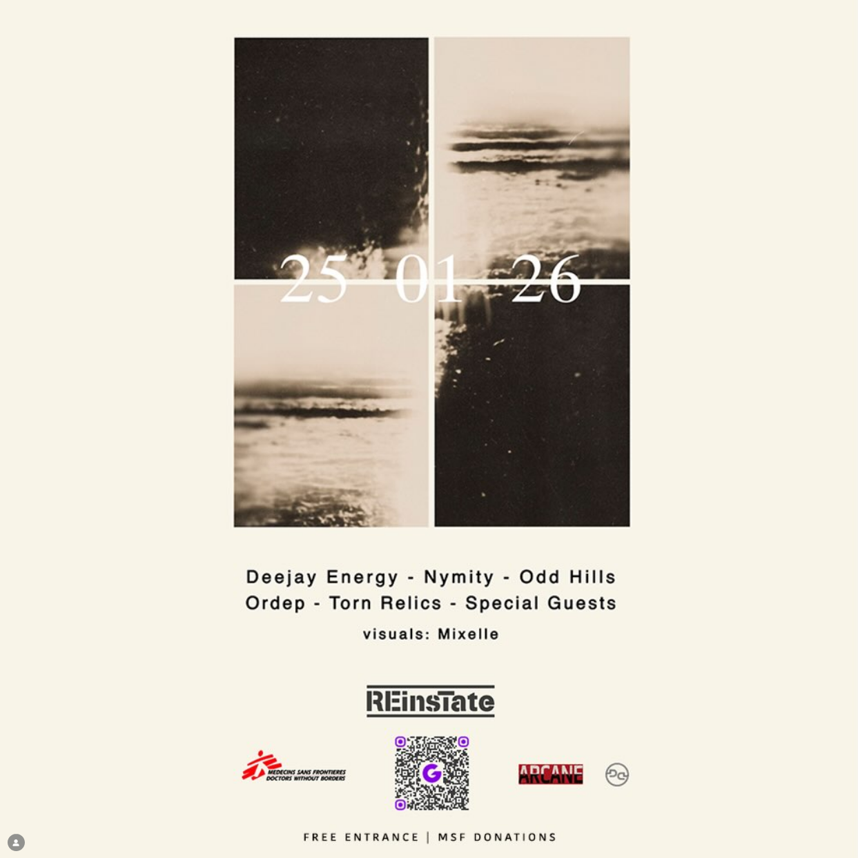 🎶 Music for Doctors Without Borders - Flyer