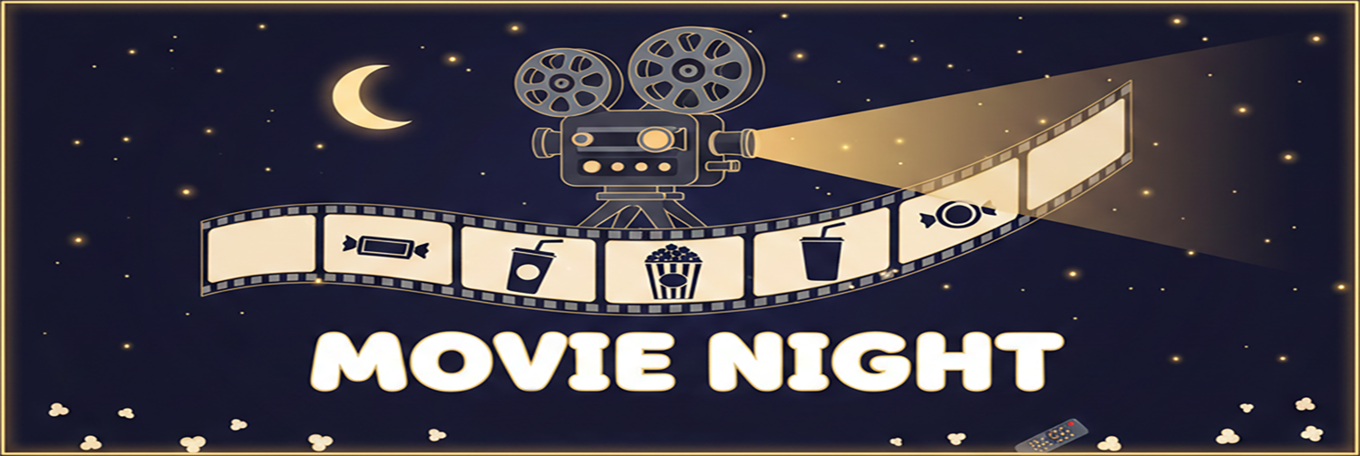 Movie Night - Flyer