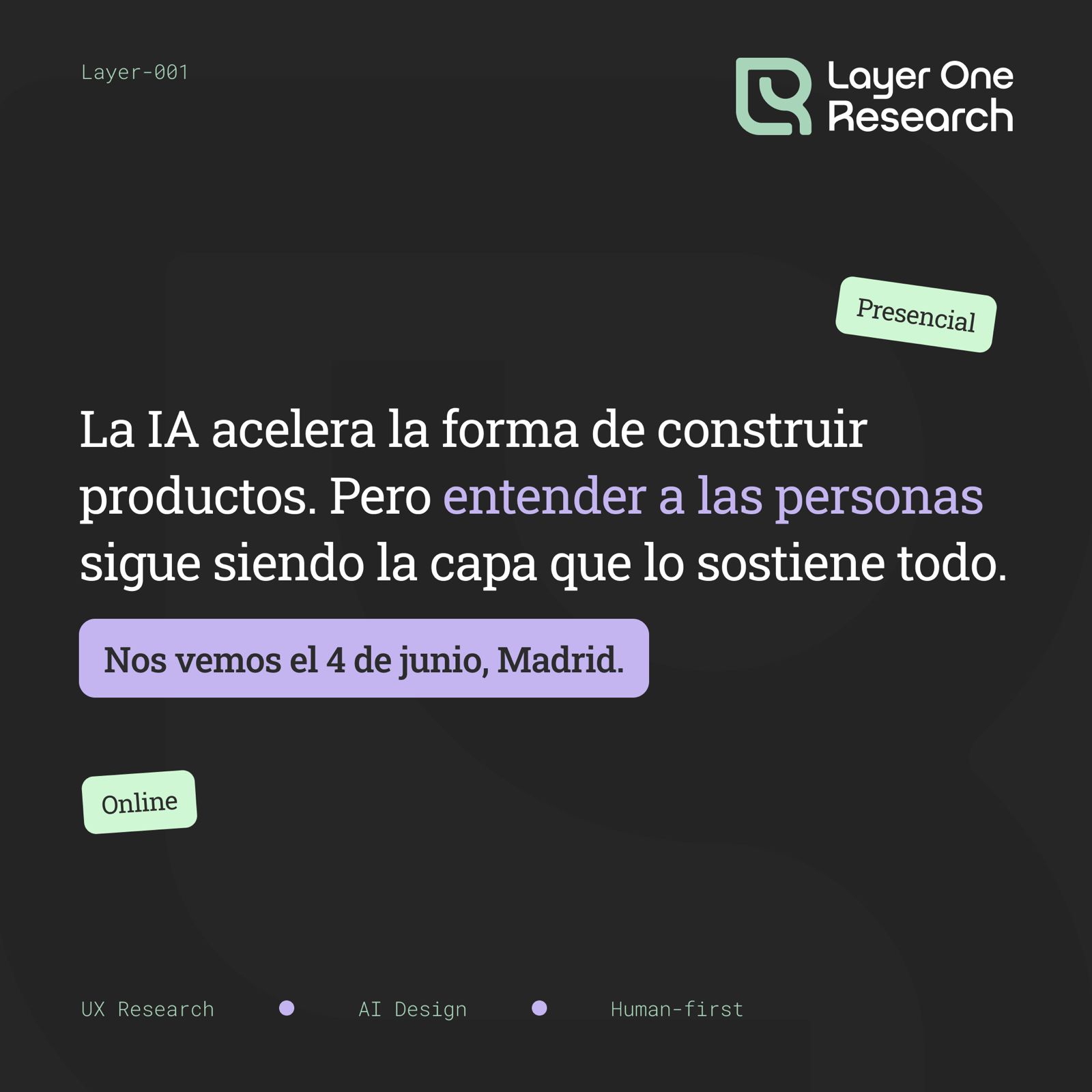 Human First: Research antes del prompt