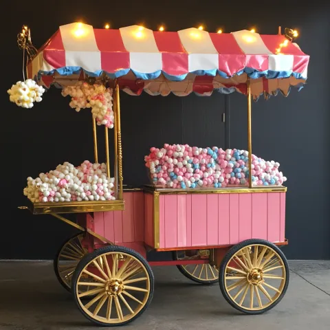 Popcorn Cotton Candy Popup
